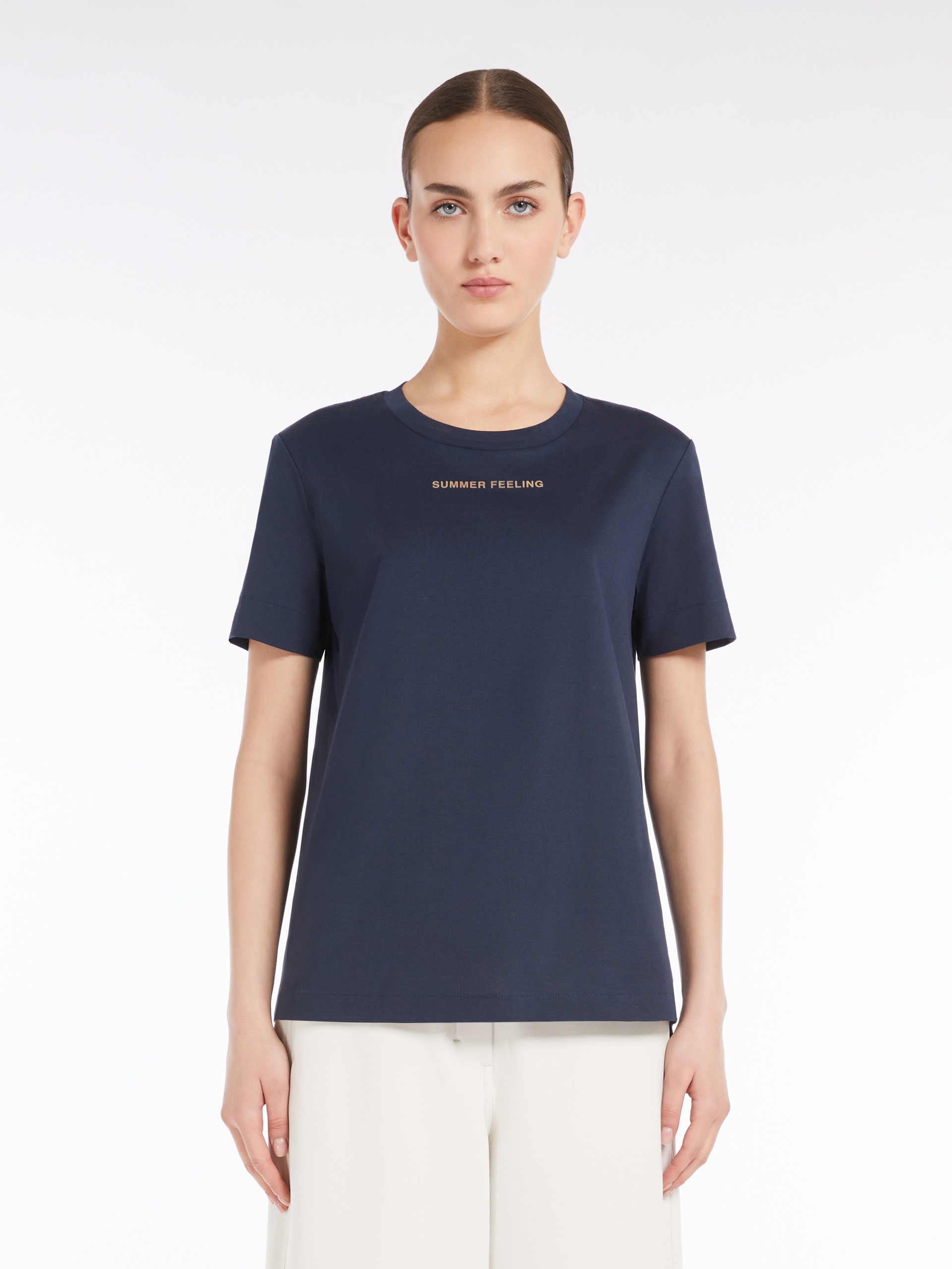 LUSSO Short-sleeved jersey T-shirt - 3
