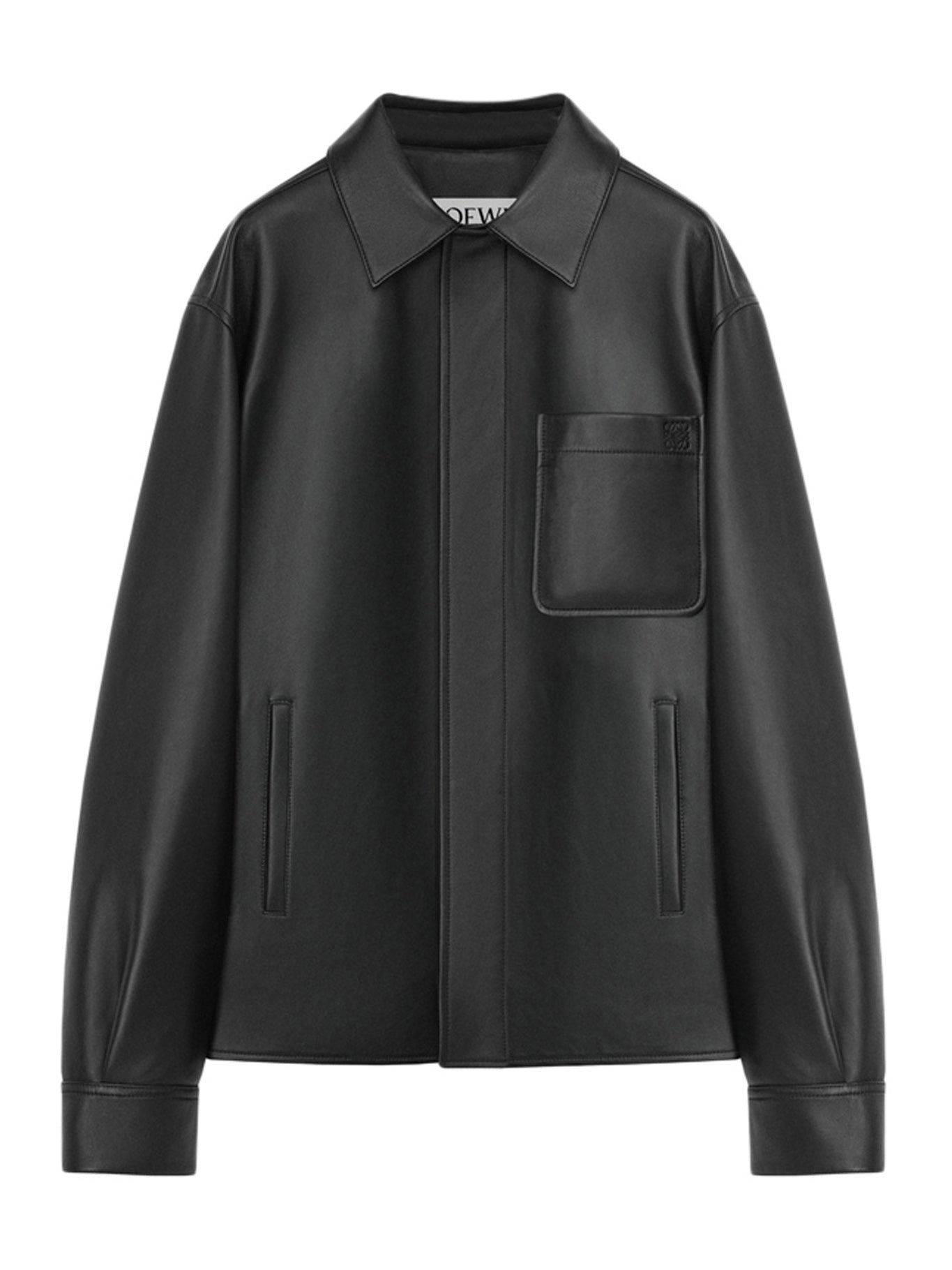 OVERSHIRT IN NAPPA LAMBSKIN - 2