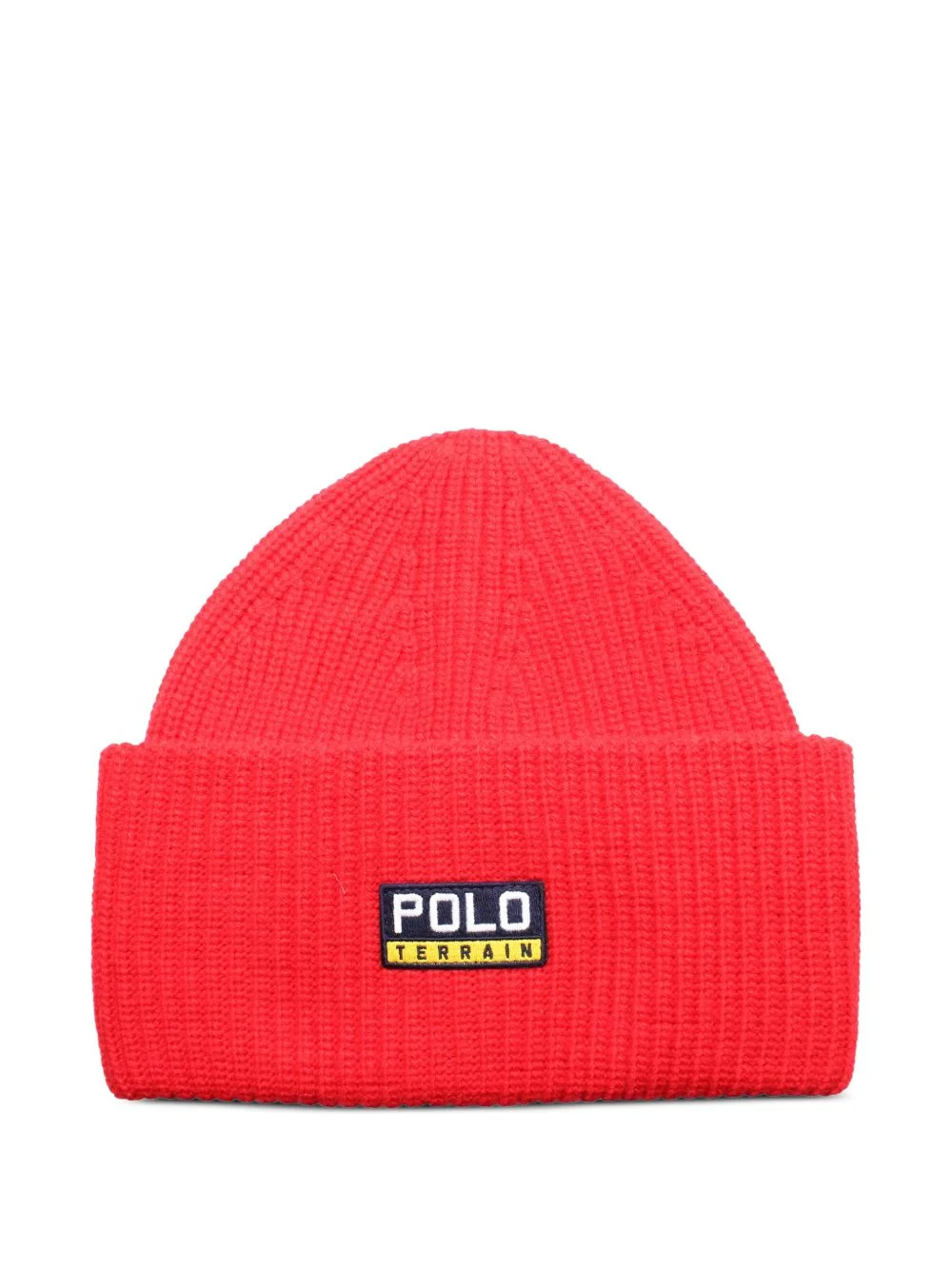 Terrain ribbed-knit beanie hat - 1