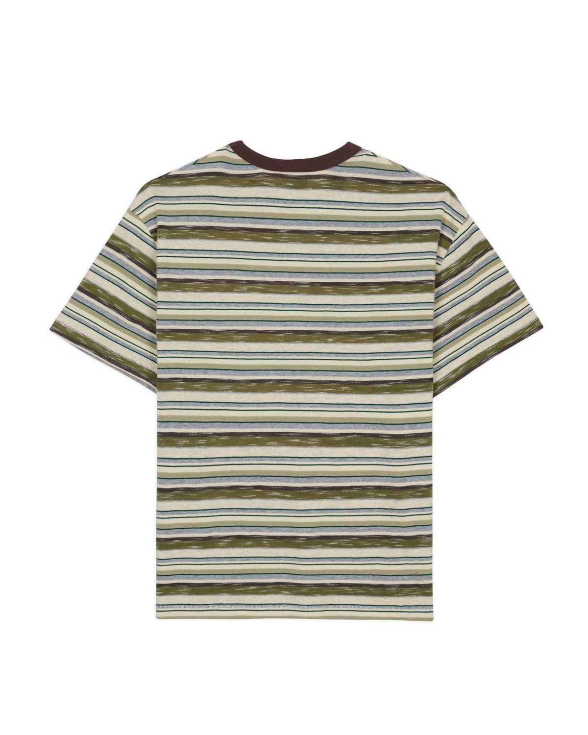 Toni Stripe T-shirt - Olive Multi - 3