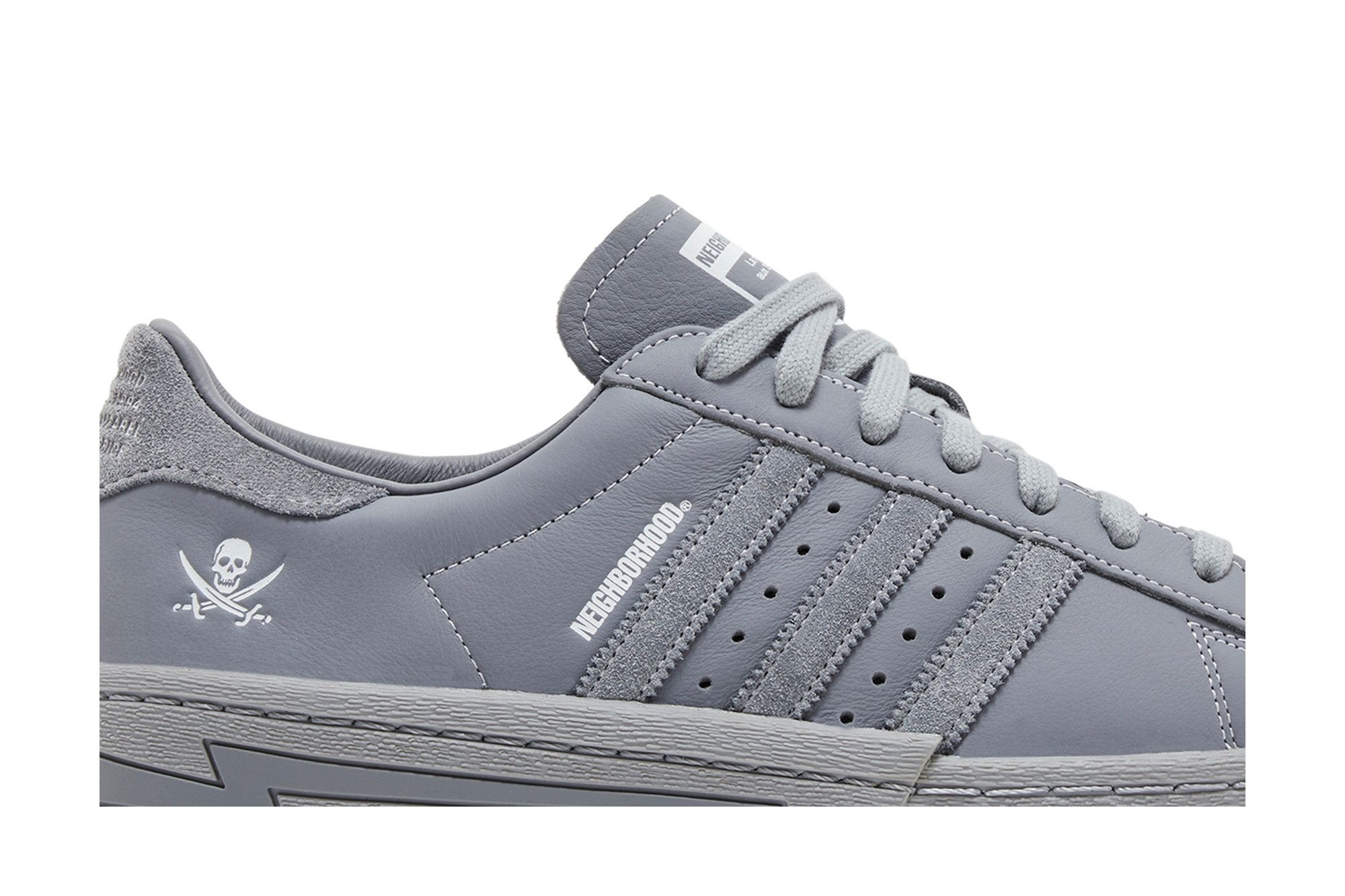 Neighborhood x Superstar 'Cement Grey' - 2