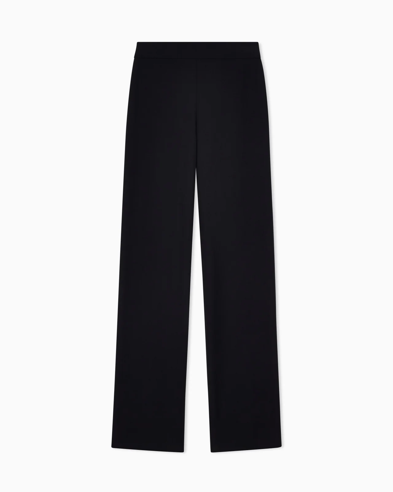 Wool crepe trousers - 1