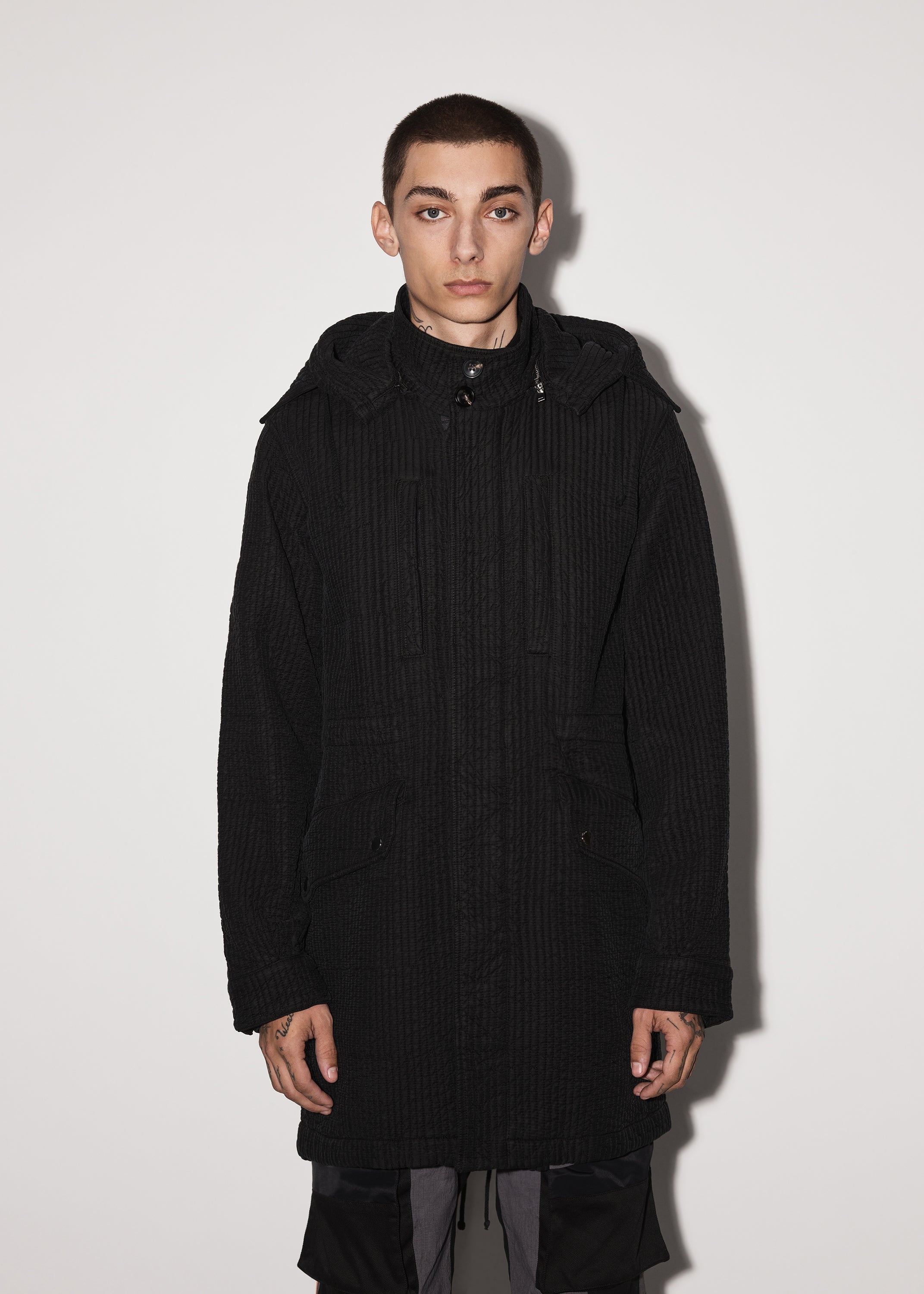 QUILTED FISHTAIL PARKA - 2