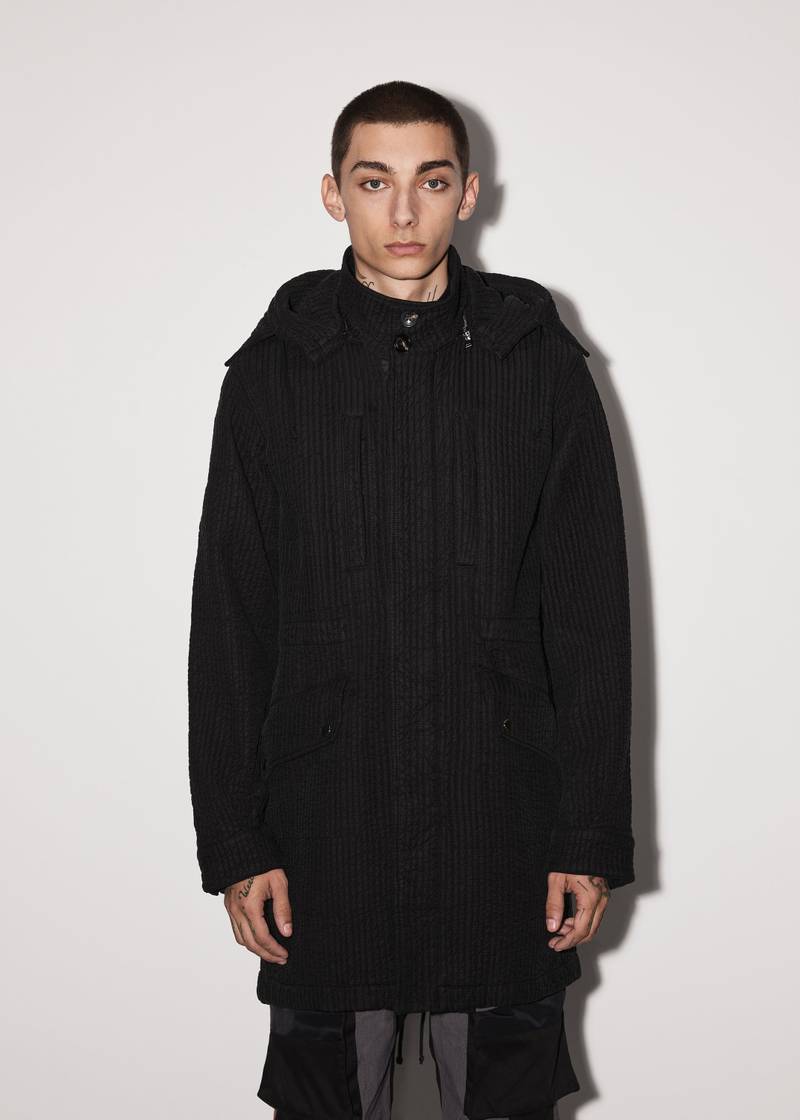 QUILTED FISHTAIL PARKA 2