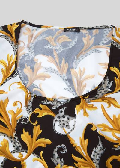 VERSACE Acanthus Print Bodysuit outlook