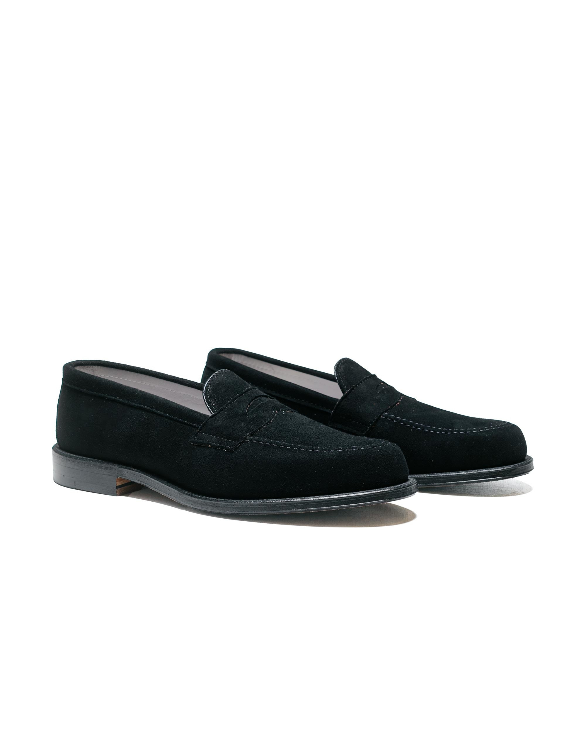 Penny Loafer Black Suede 5737F 'The Little Nicky' - 2
