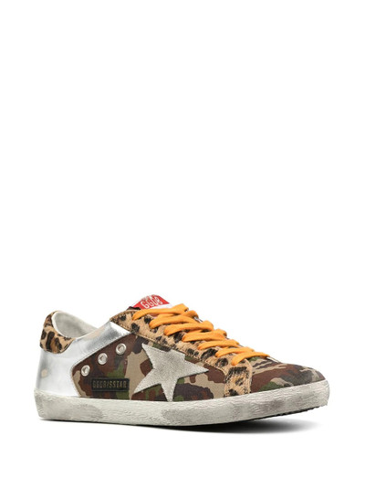 Golden Goose Superstar panelled low-top sneakers outlook