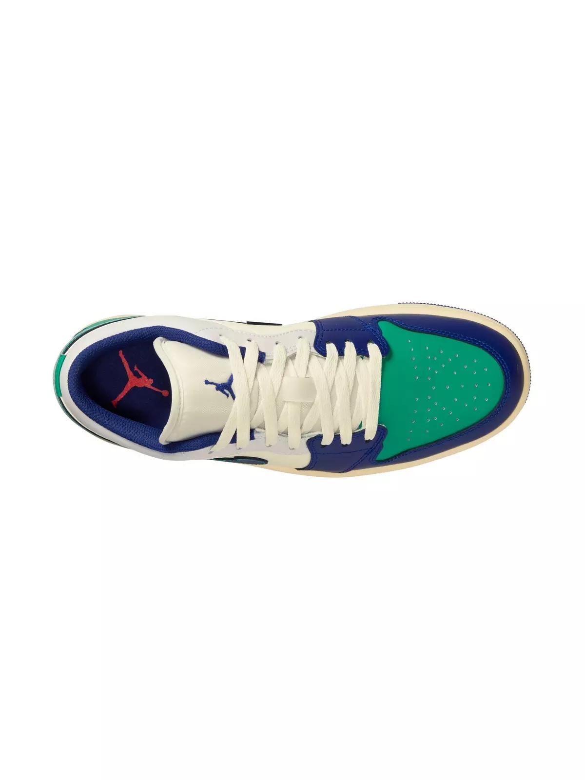 1 Low "Sail/Deep Royal Blue/Stadium Green" Men's Shoe - 8