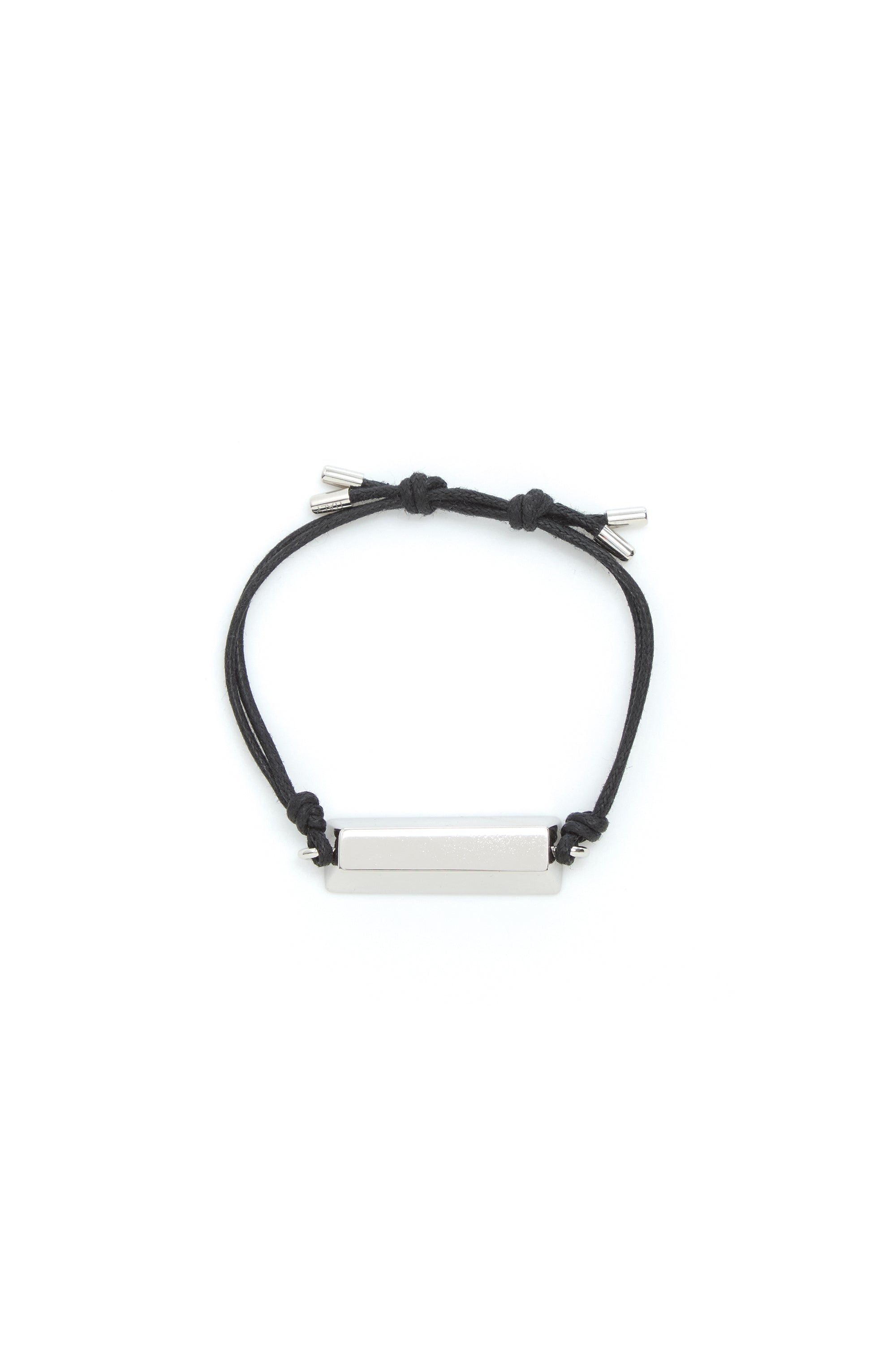 One Gold Bar Bracelet in Platinum - 1