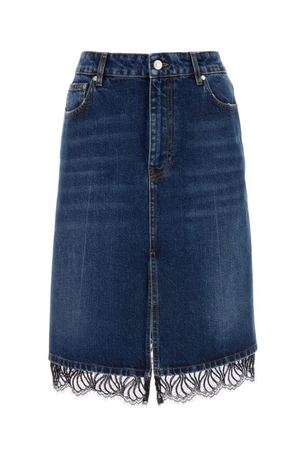 Denim skirt - 1