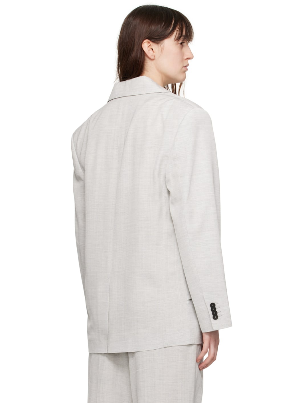 Gray Les Sculptures 'La veste Titolo' Blazer - 3