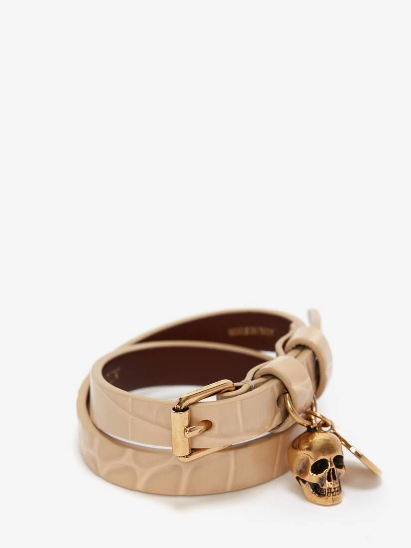 Double Wrap Bracelet in Sand - 2
