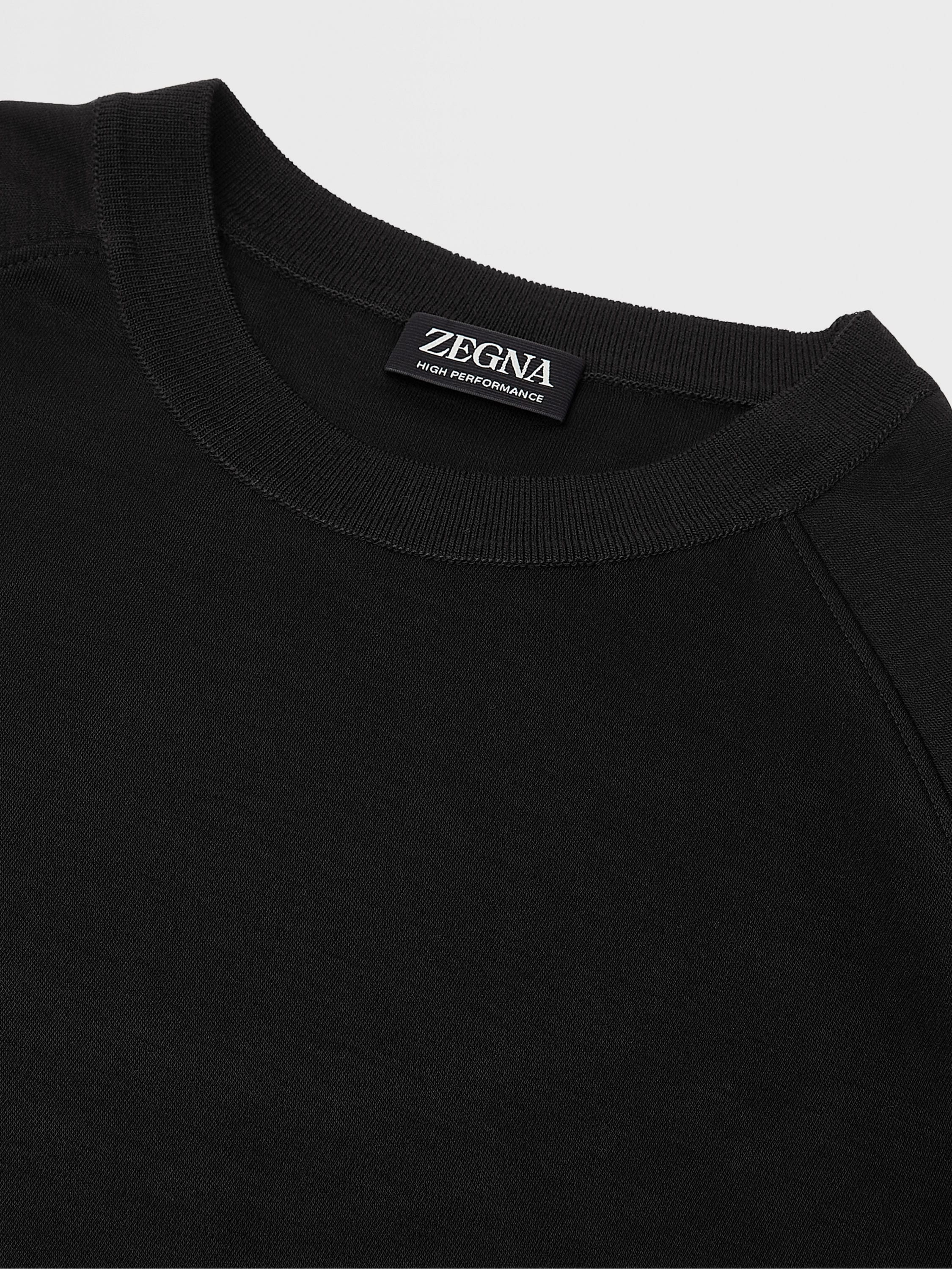 BLACK HIGH PERFORMANCE™ WOOL T-SHIRT - 3