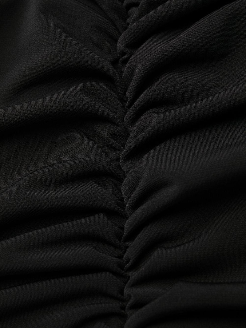 Wrinkles ruffle-detail mini dress 6