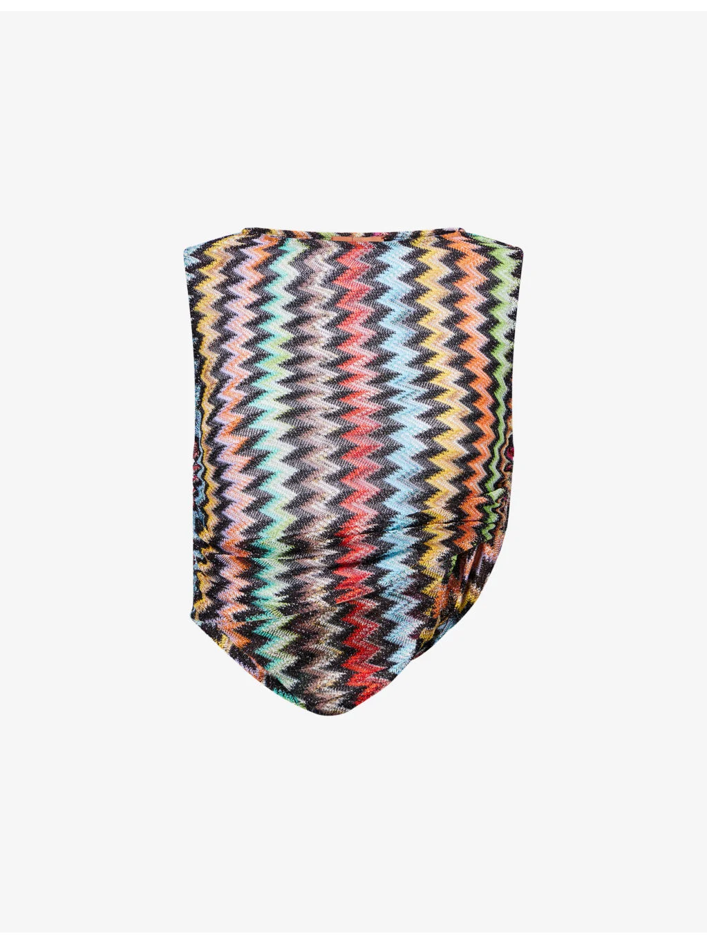 Zig-Zag Sleeveless Knitted top - 1