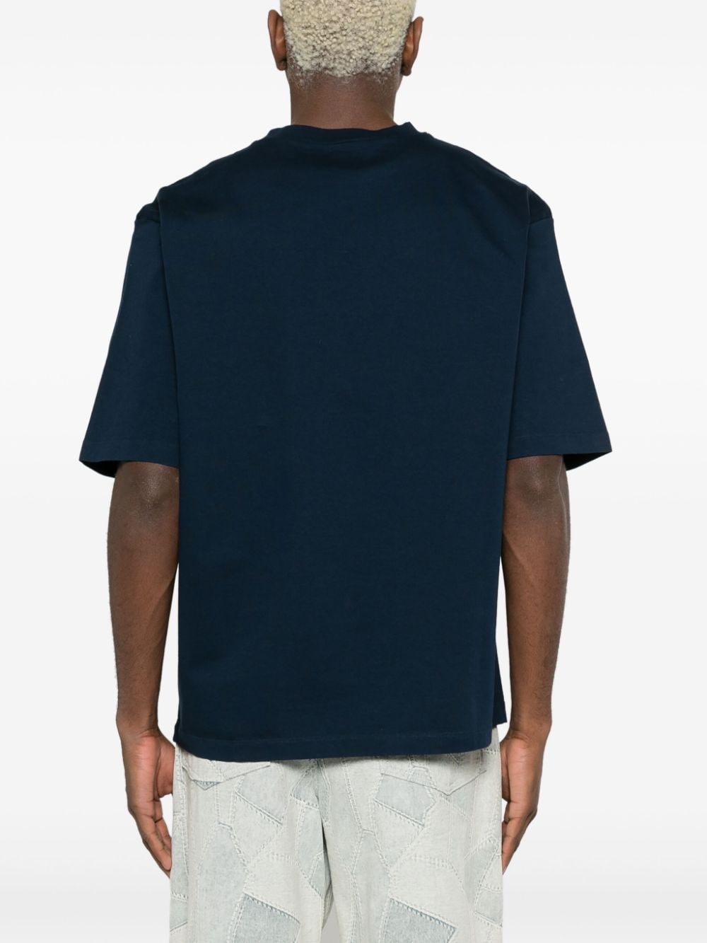 logo-print cotton T-shirt - 4