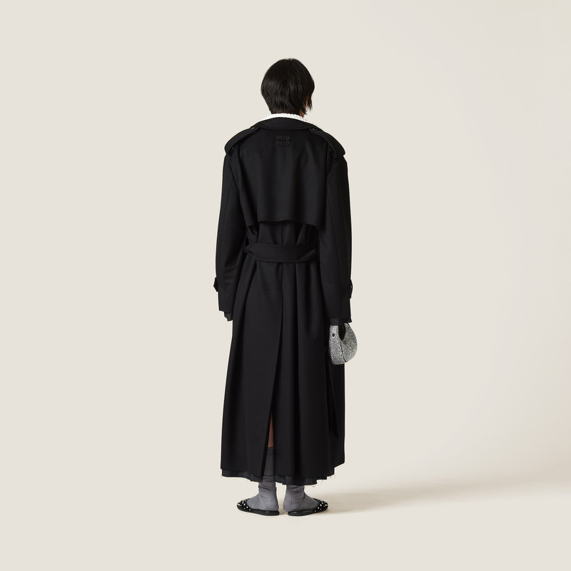 더블 브레스트 velour 코트 3