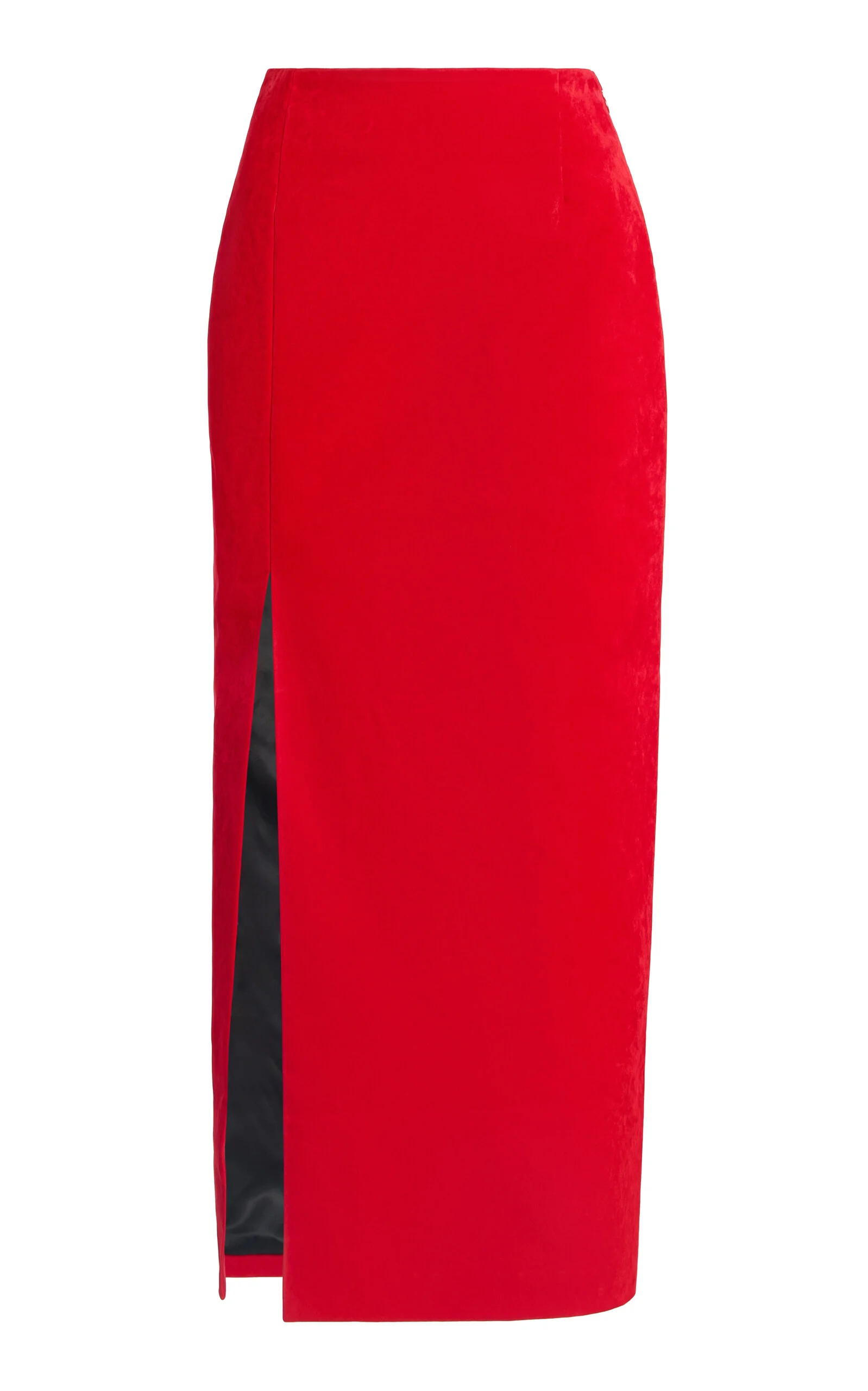 Display Pencil Midi Skirt red - 1
