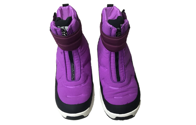 (WMNS) THE NORTH FACE Nuptse II Strap Waterproof Boots 'Sweet Violet TNF Black' NF0A5G2J-FTE - 3
