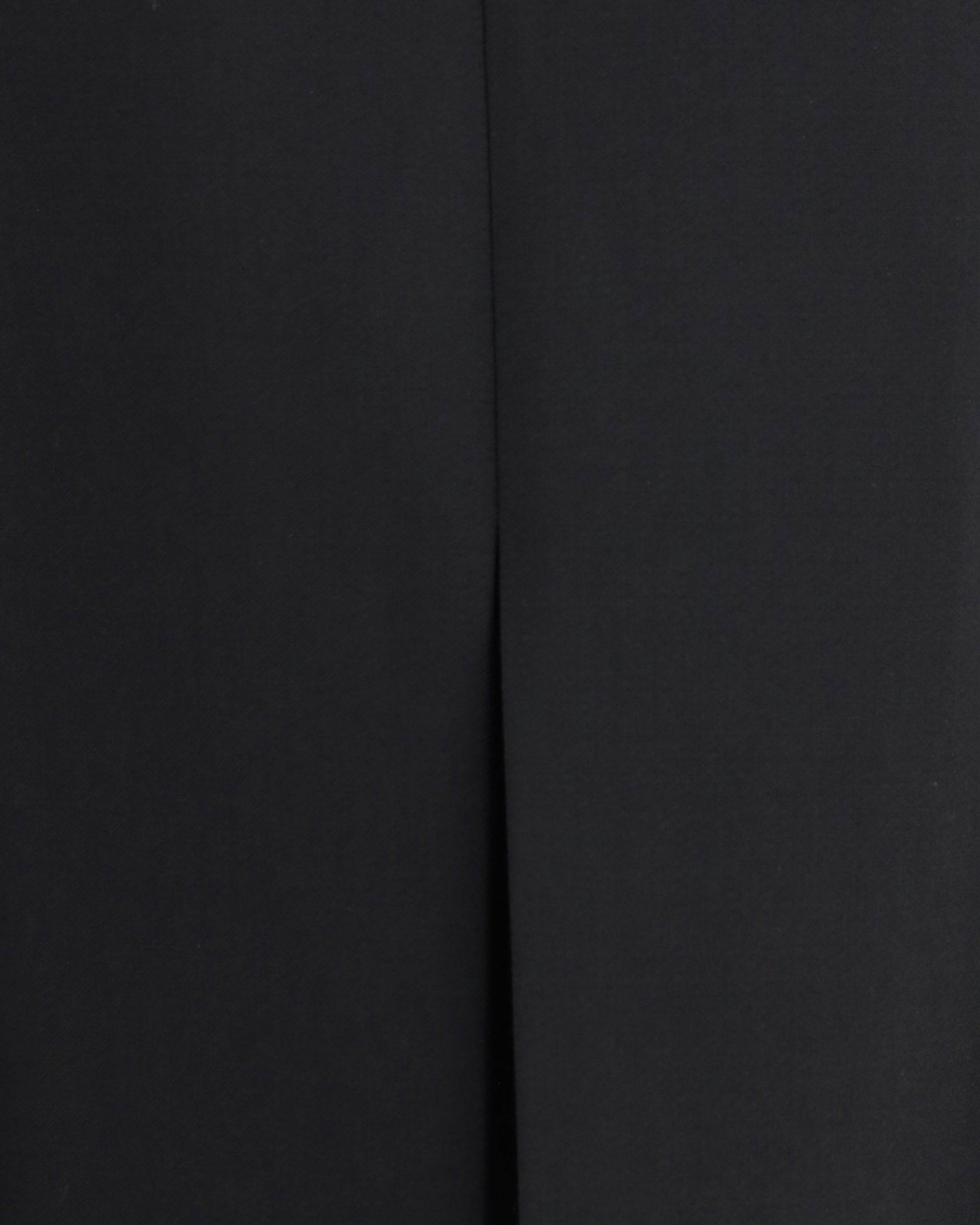 Stretch Wool Slit Skirt - 3