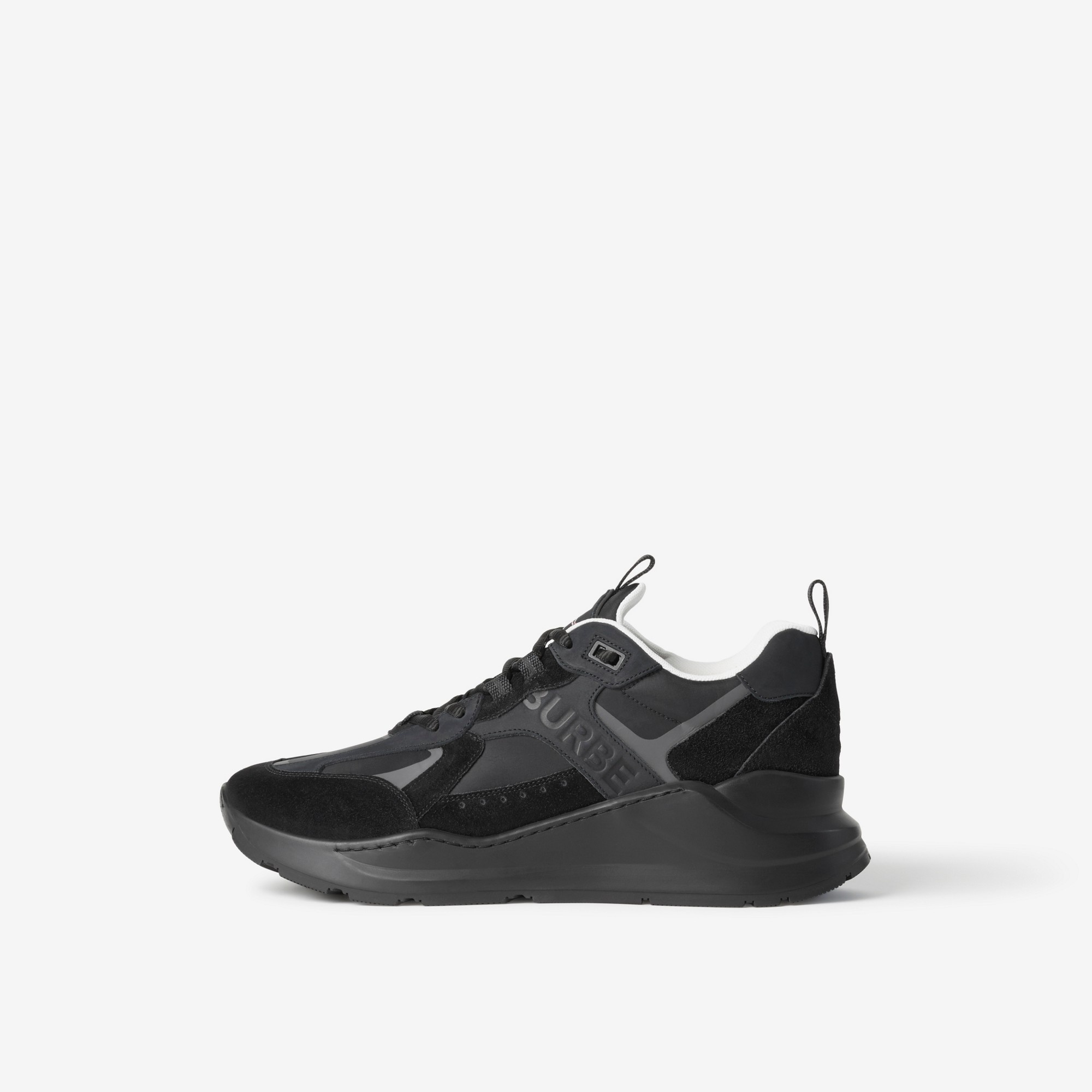 Nylon, Suede and Leather Sneakers - 6