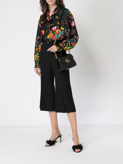 GUCCI pleated cropped trousers outlook