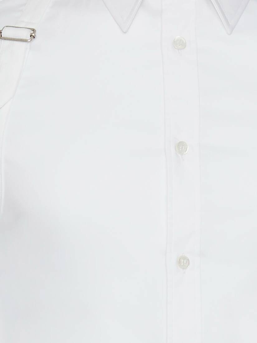 Men's Harness Shirt in White - 6
