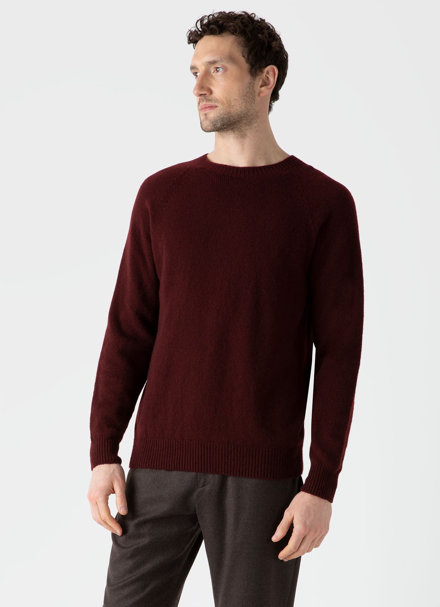 Lambswool Crew Neck Jumper - 2
