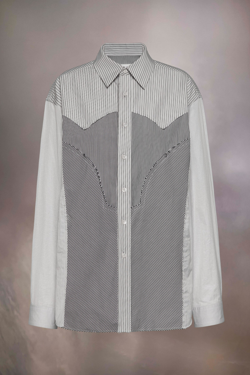 Stripe Yoke Shirt - 1