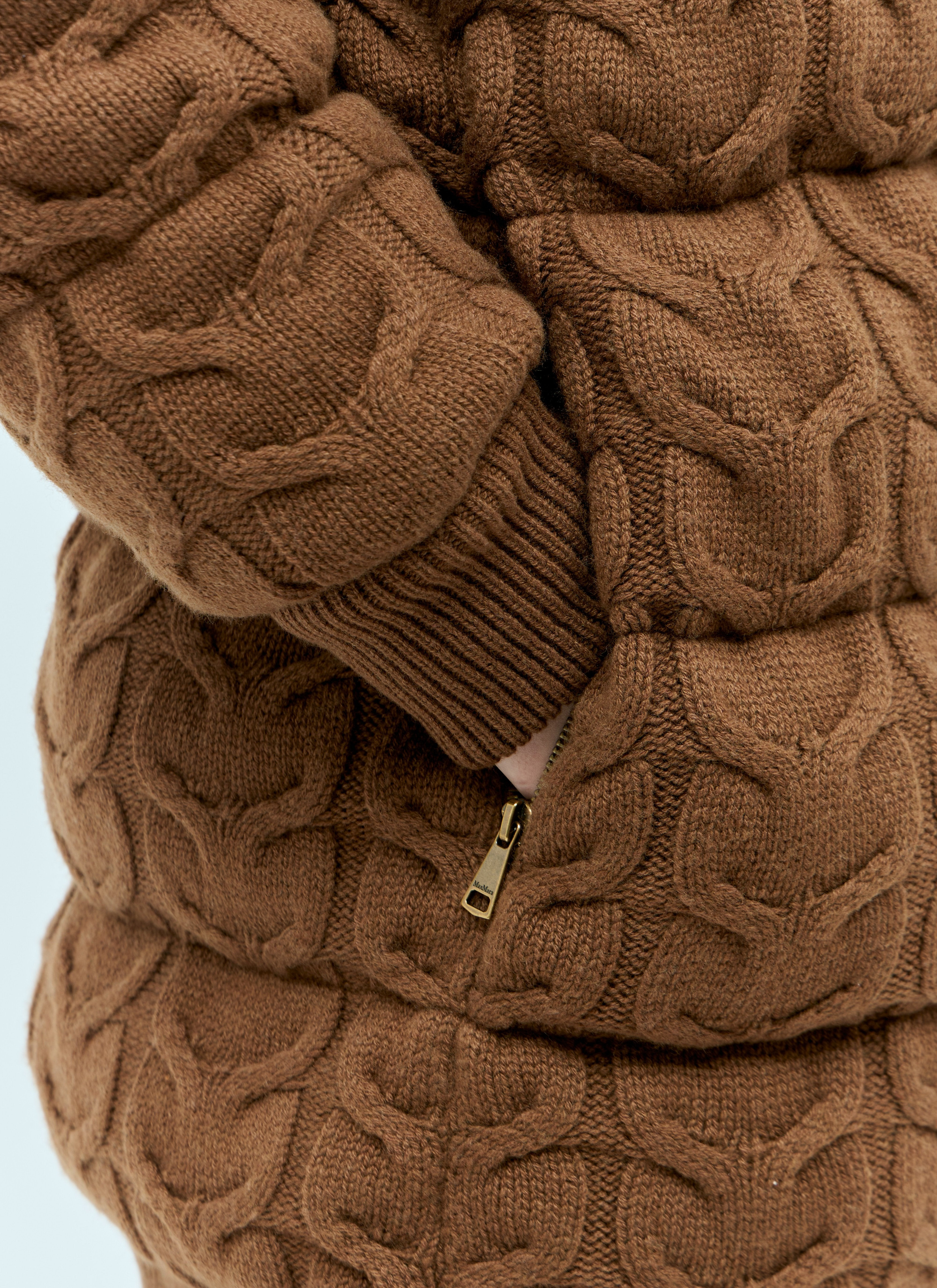 Max Mara Women Wool And Cashmere Down Jacket - 5