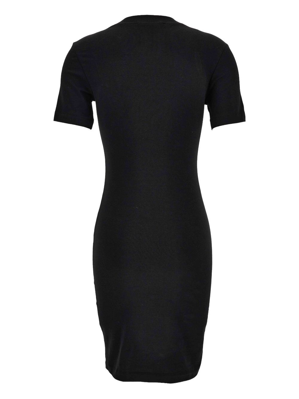 logo-print midi dress - 2