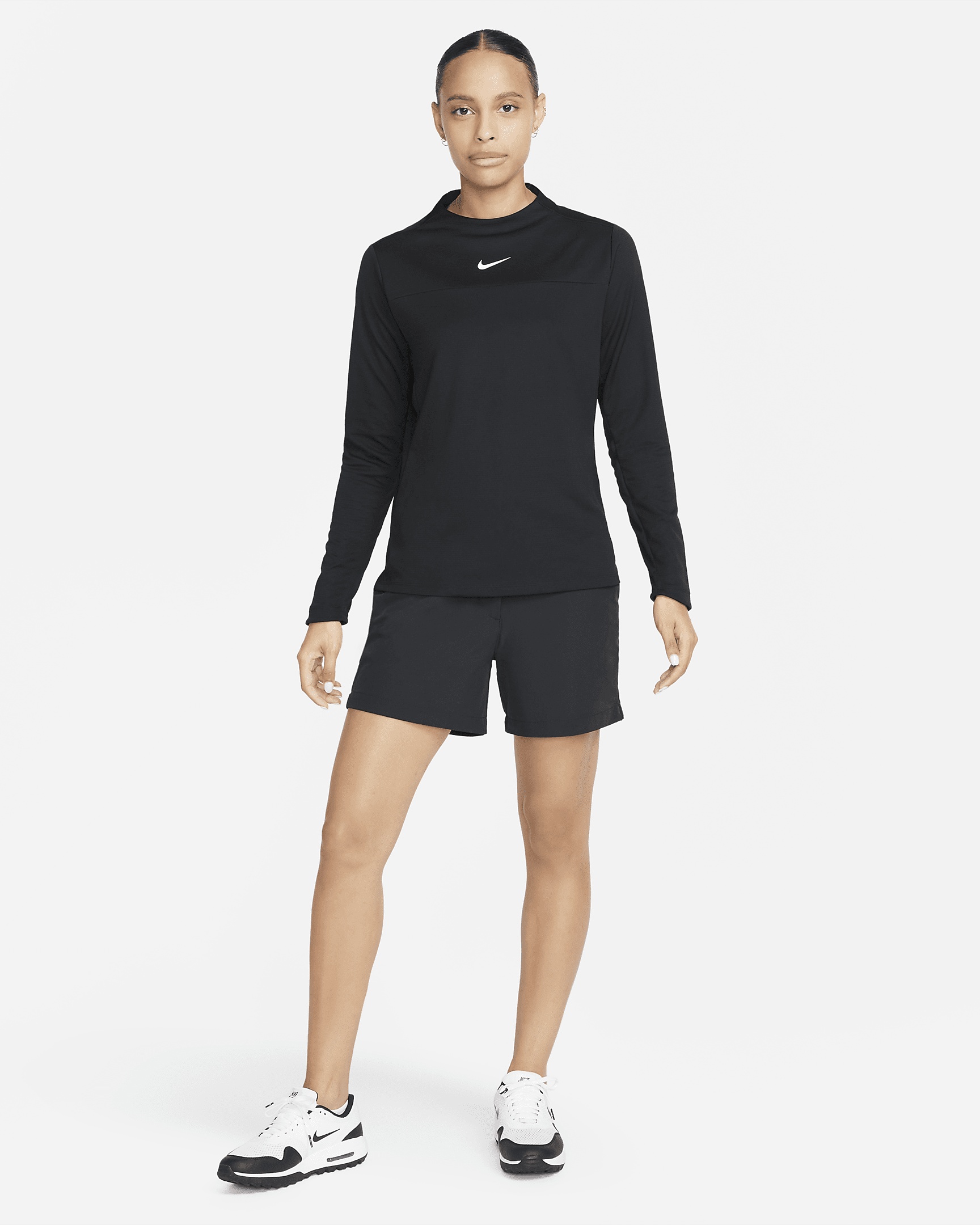 Nike Dri-FIT UV Advantage Women's Mock-Neck Golf Top - 5