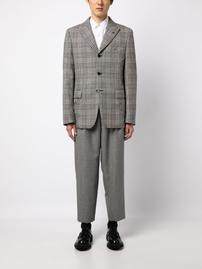 Comme des Garçons Homme Plus classic pleated wool trousers outlook