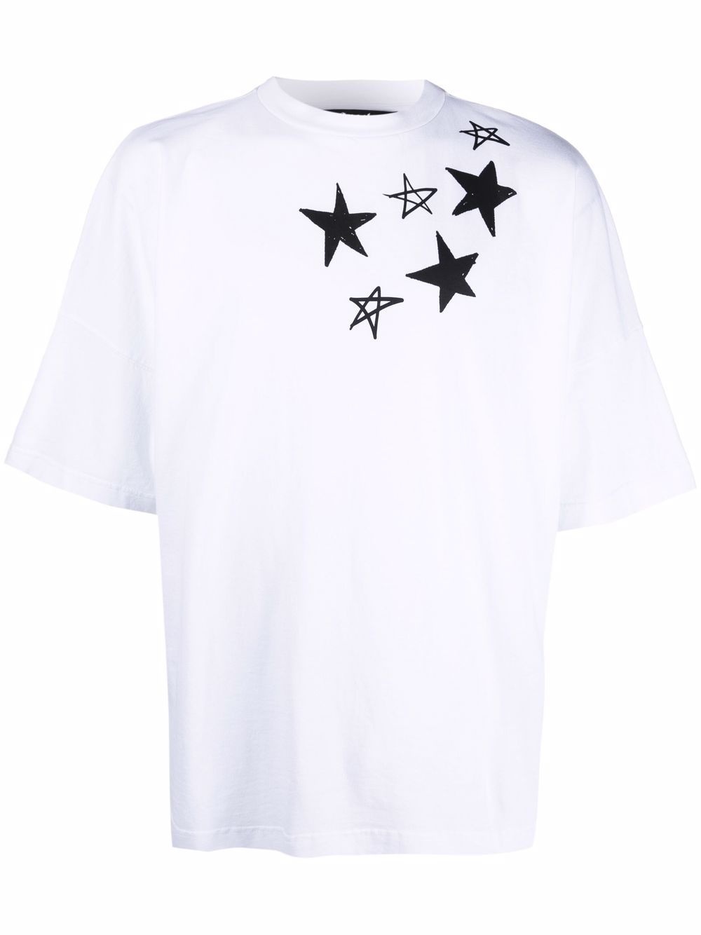 logo-print short-sleeve T-shirt - 1