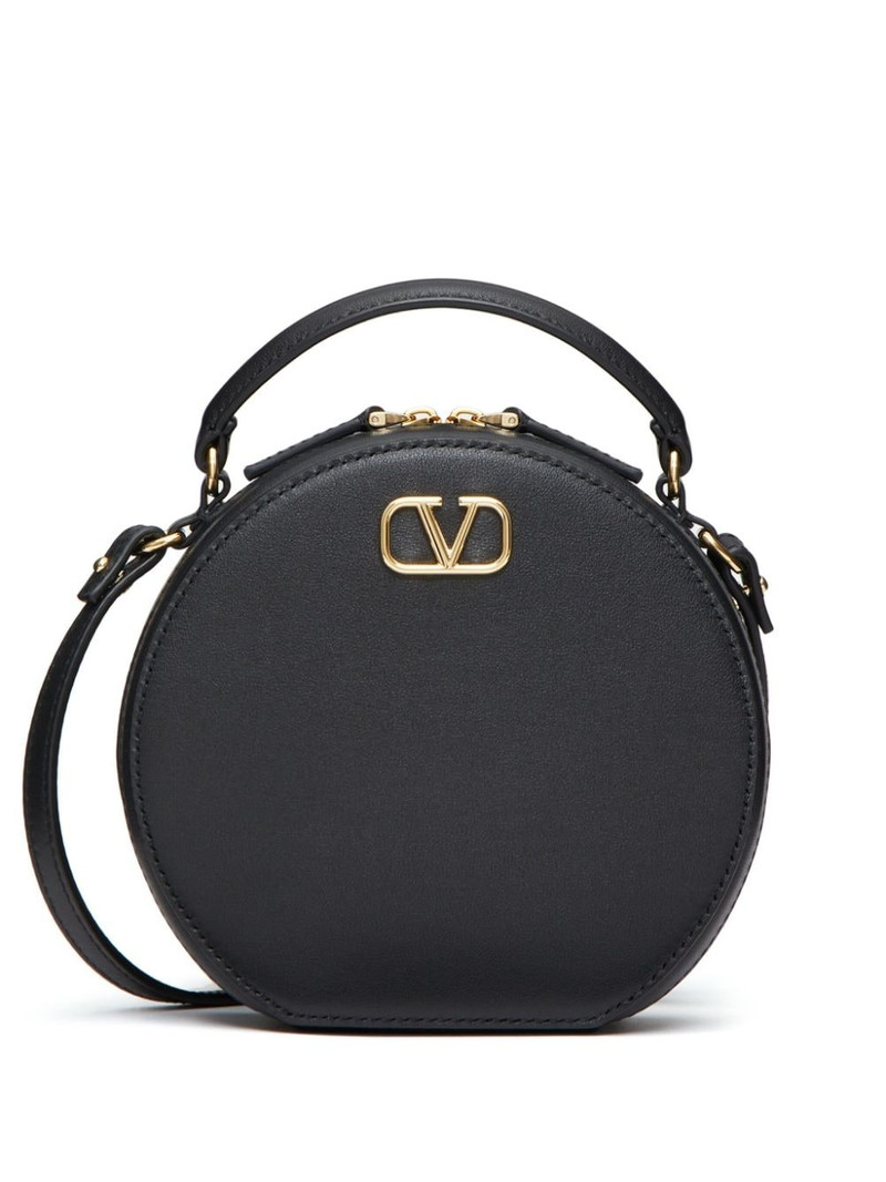 VLogo Signature leather mini bag 1