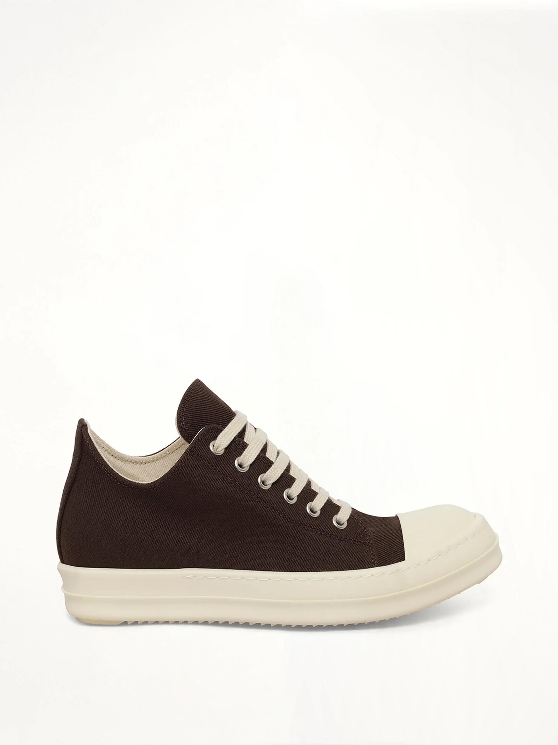 13oz Overdyed Denim Low Sneaks in Dark Dust - 1