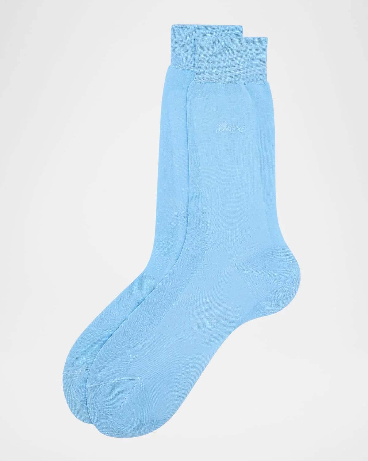 Men's Solid Crew Socks - 1