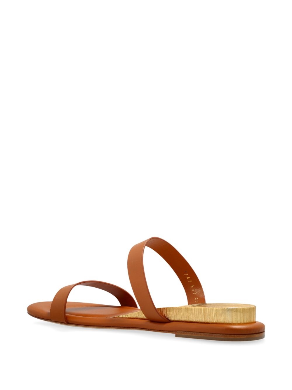 leather slides - 3