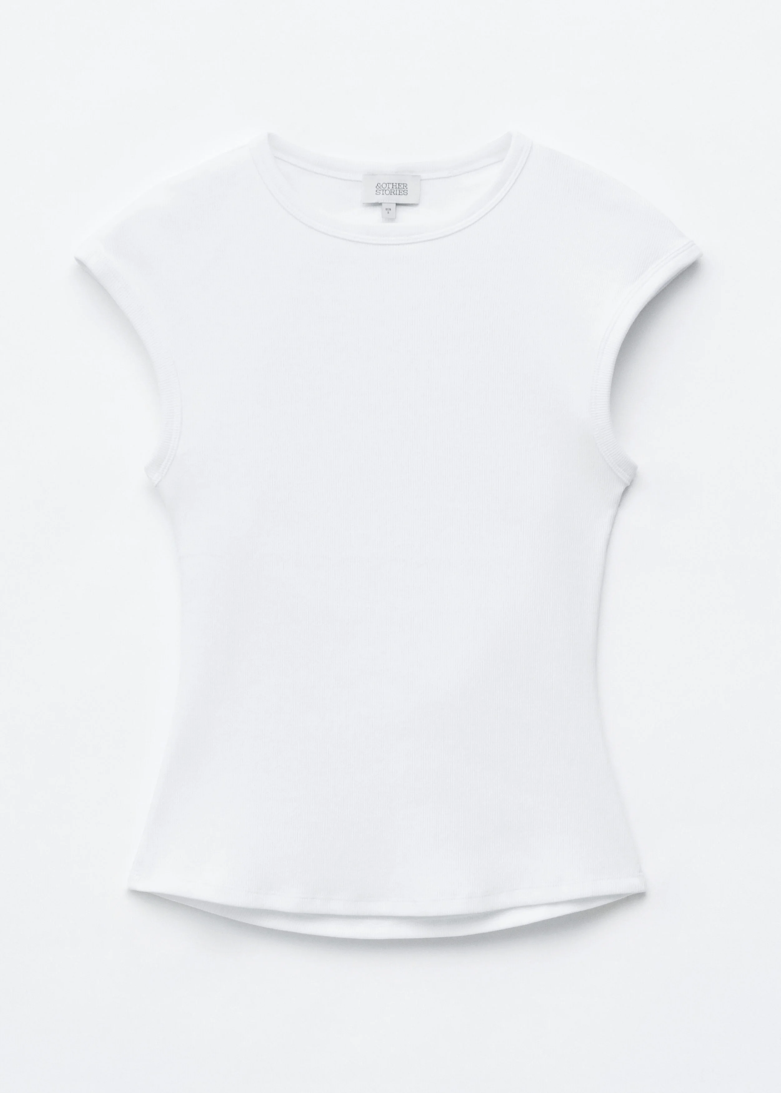 Open-Back Ribbed Top - 1
