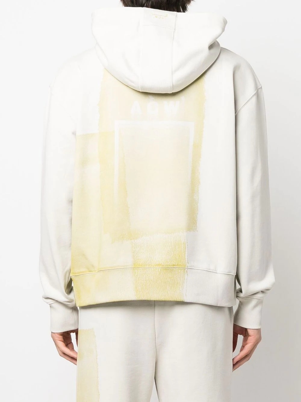 graphic-print cotton hoodie - 4