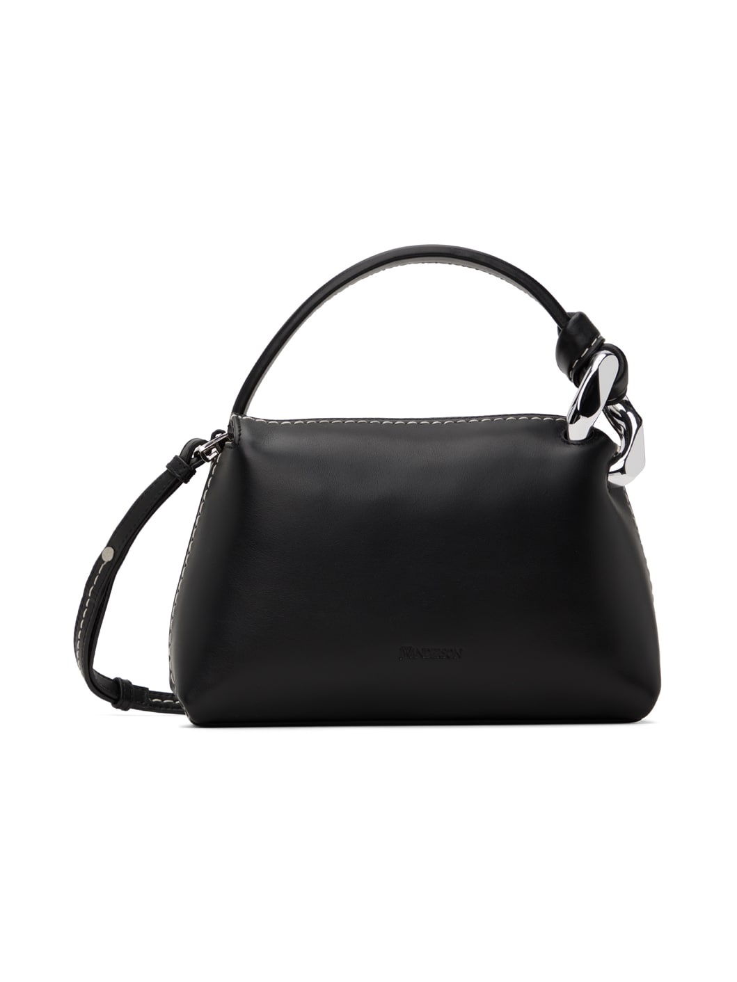 JW Anderson Black Small JWA Corner Bag | ssense | REVERSIBLE
