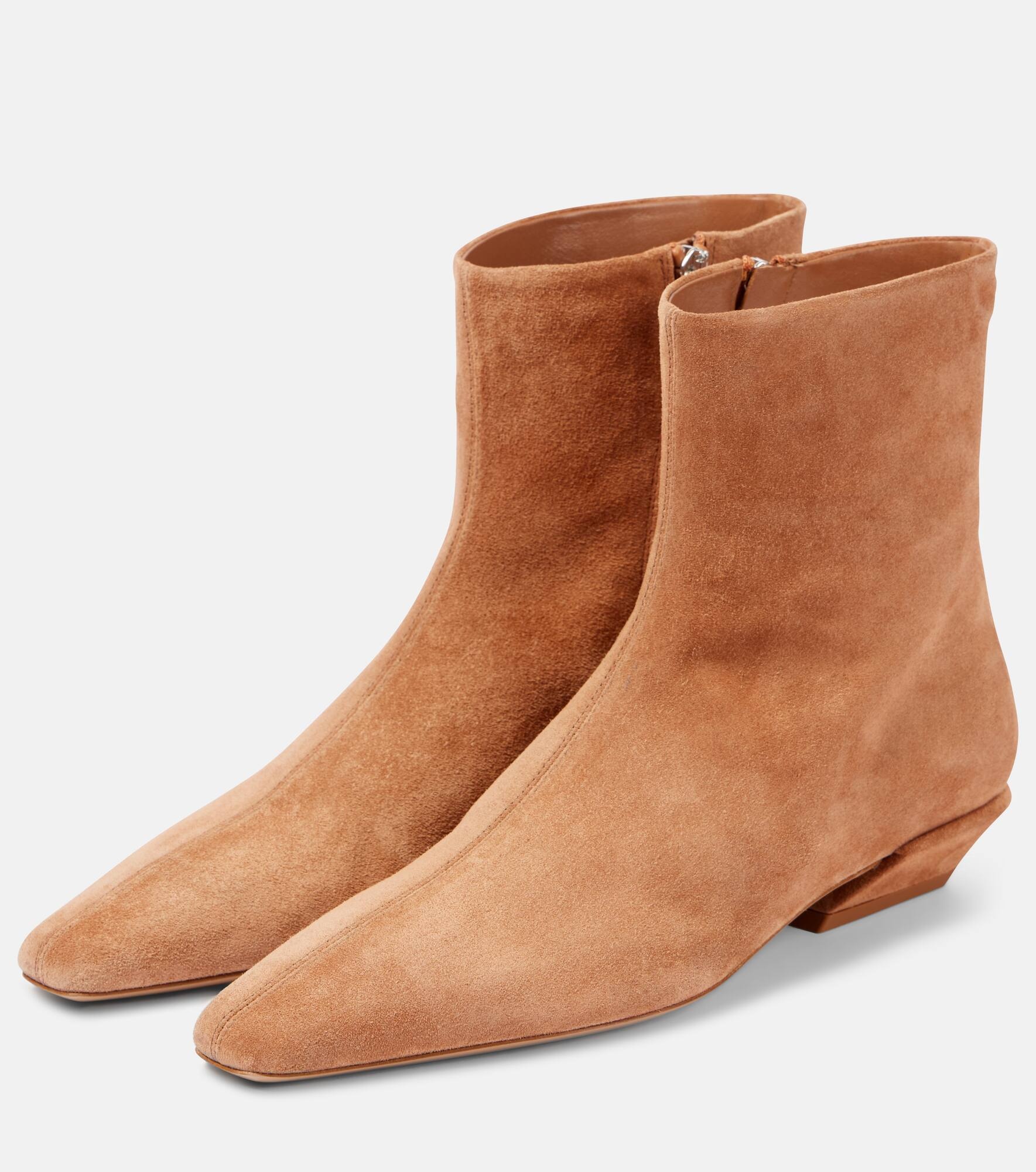 Bettina 25 suede ankle boots - 4