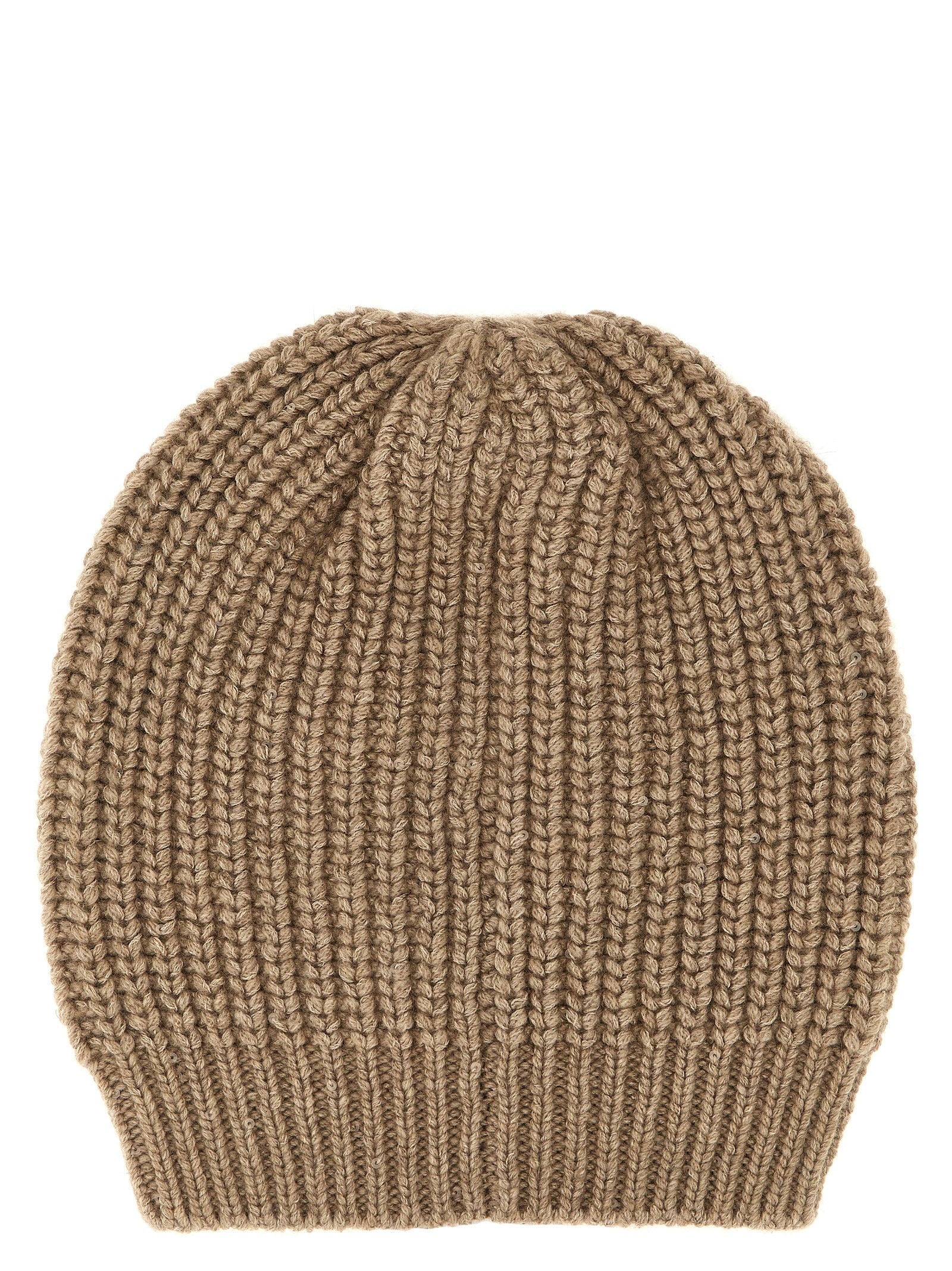 Diamante Hats Beige - 2
