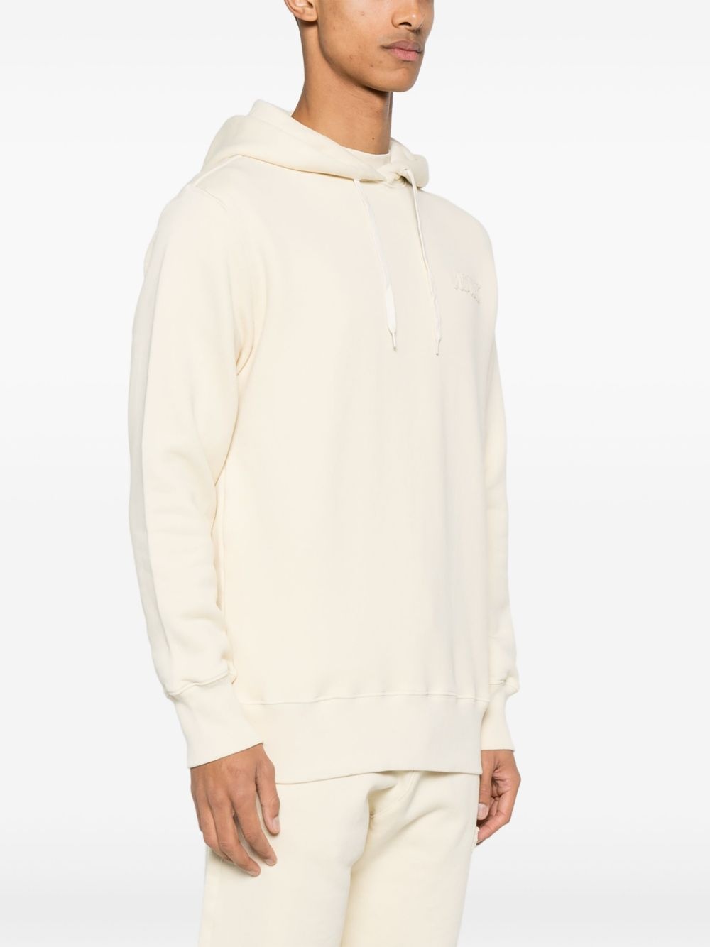 logo-patch hoodie - 3