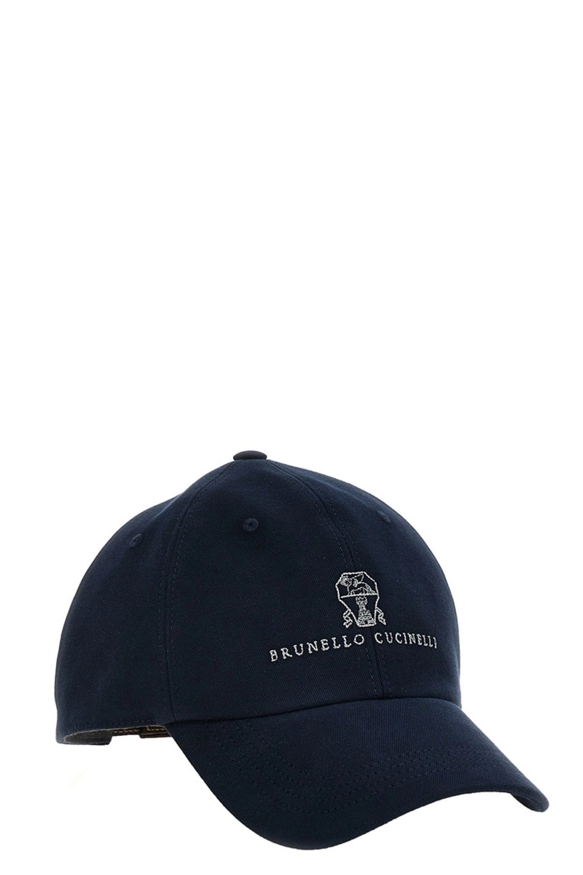 Brunello Cucinelli Men Logo Embroidery Baseball Cap - 2
