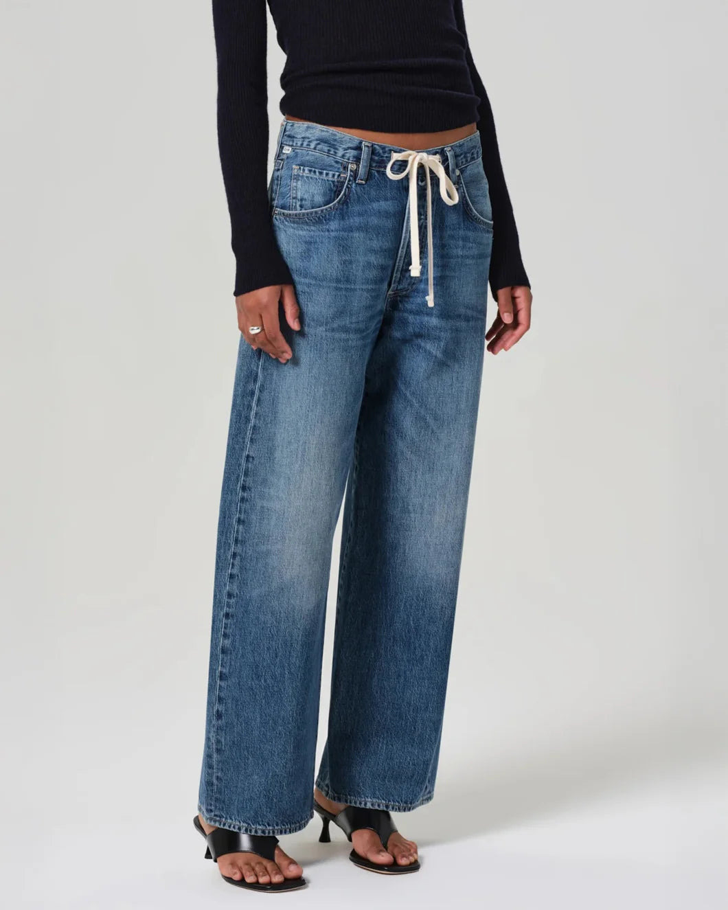 BRYNN DRAWSTRING TROUSER ATLANTIS - 5
