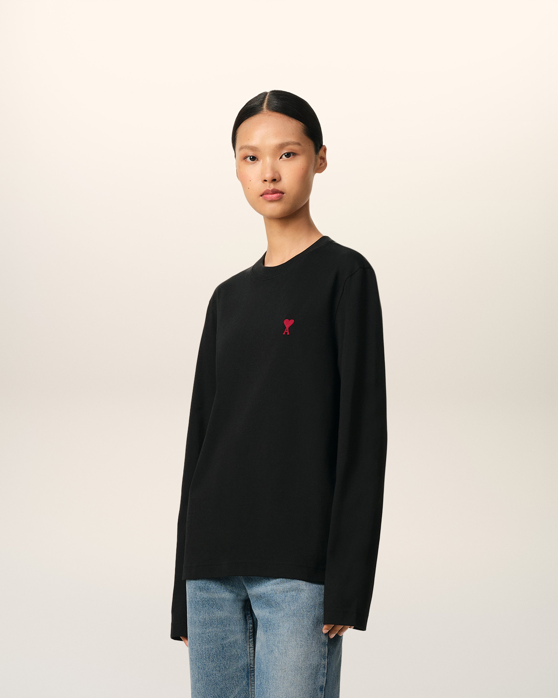 RED AMI DE COEUR LONG SLEEVES T-SHIRT - 12