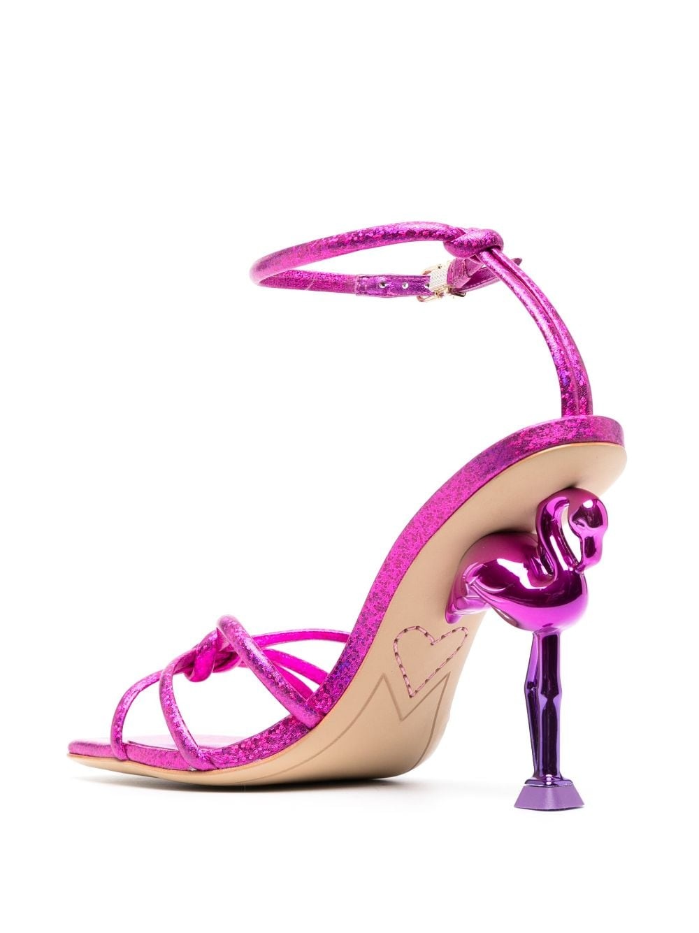 Flo flamingo 115mm confetti sandals - 3