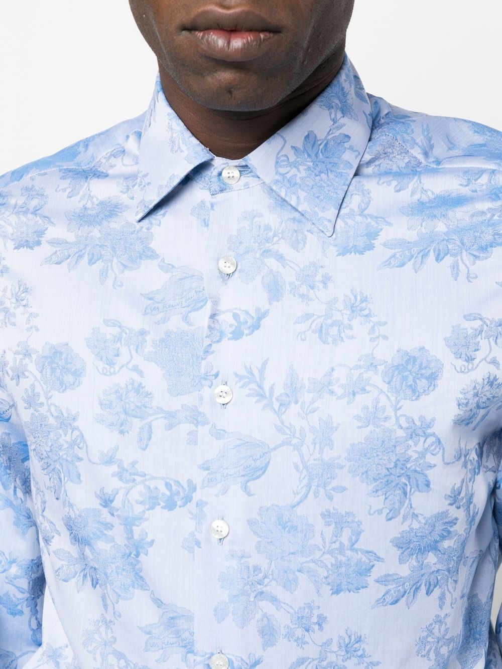 floral cotton shirt - 5