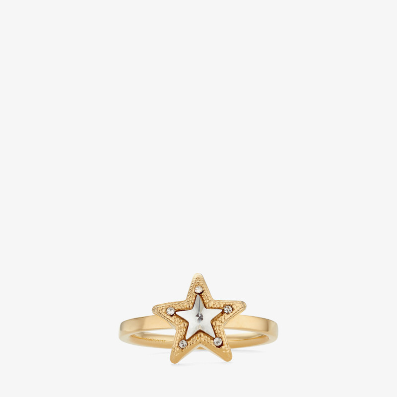 JC Star Ring
Gold-Finish Metal Star Ring with Swarovski Crystals 3